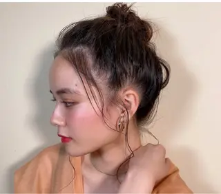 ミディアム Reve Resort池袋のヘアスタイル