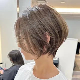 ショート 朝ラク/大人ショート /銀座/若狭真央のヘアスタイル