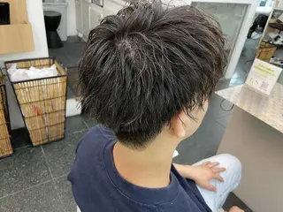 ショート パーマ メンズ 💇🏻‍♂️パーマ ニキ✨本田龍斗のヘアスタイル