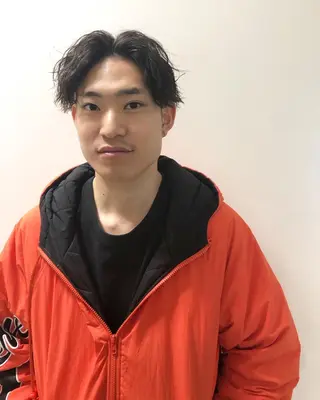 パーマ ヘアアレンジ メンズ メンズ特化✂️栗原 侑也のヘアスタイル