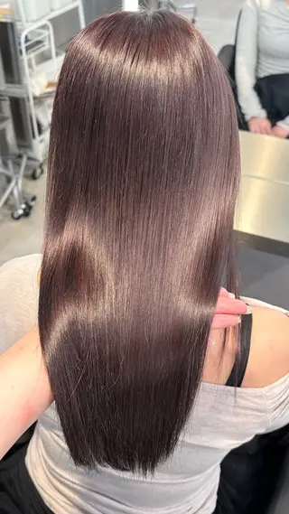 ロング ナナ♡レイヤーカット ♡似合わせカラーのヘアスタイル