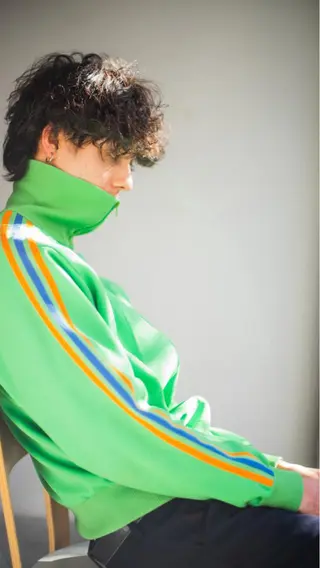 メンズ 🌈圧倒的デザイン パーマ 関和希のヘアスタイル