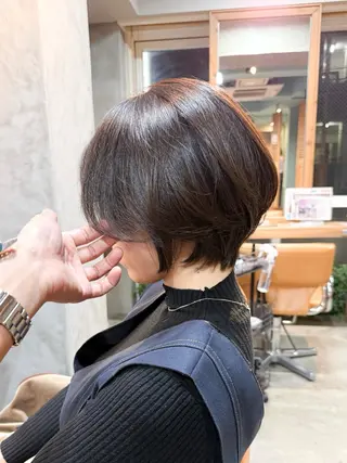 ショート 恵比寿/髪質改善/ レイヤー/羽立蔵之助のヘアスタイル