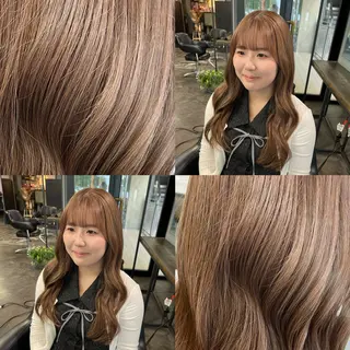セミロング 💘札幌クロスパーマ 髪質改善💘rinaのヘアスタイル