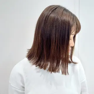 ミディアム 髪質改善/ブリーチ 田代 龍我のヘアスタイル