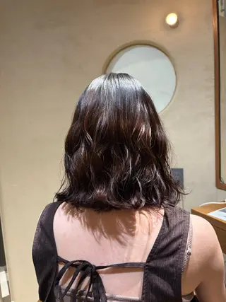 ミディアム メンズ/フェードカ ット中目黒akaneのヘアスタイル