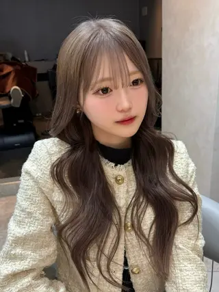 セミロング Aster 店長 れおんのヘアスタイル