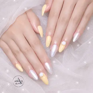 ネイル ANGILA ネイル¨̮S*Y*Kのネイルデザイン