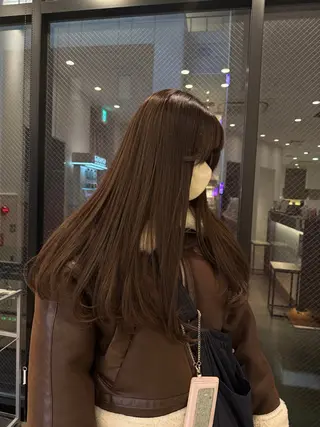 ロング カラー 韓国・透明感カラー /堀江/みずき🐩のヘアスタイル