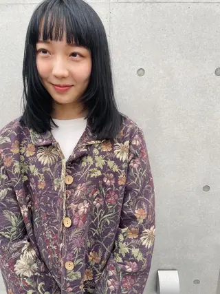 ミディアム カラー センスをお届けします 大谷将生infpのヘアスタイル