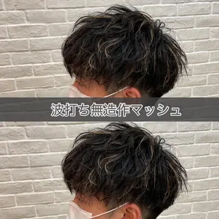 パーマ メンズ 優真/難波で 1番パーマが上手いのヘアスタイル
