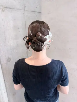 ヘアアレンジ はやしほのか| マンツーマン美容師のヘアスタイル
