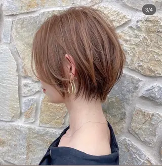 ショート カラー ORO千里山店/ 里見愛梨のヘアスタイル