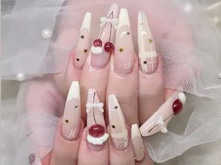 ネイル Sora  Nail 長さ出し専門店のネイルデザイン