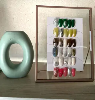 ショート カラー キッズ ネイル 2DY NAIL SALONのネイルデザイン