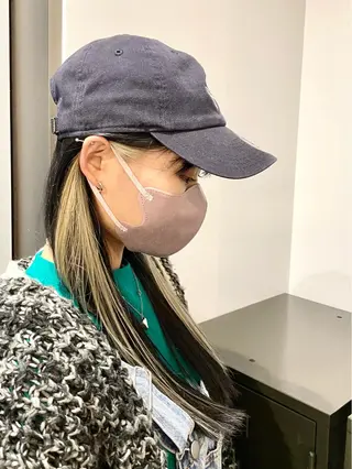 ロング カラー KEN KENのヘアスタイル