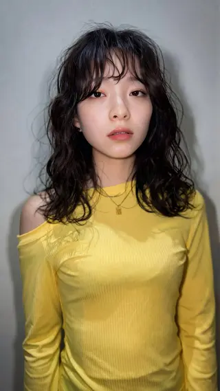 セミロング 平 一裕のヘアスタイル