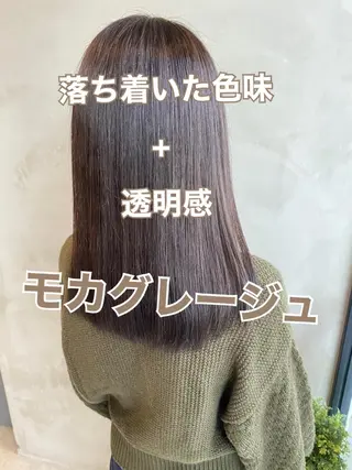 ロング カラー ヘアアレンジ ネイル マツエク・マツパ 夜23時まで予約🉑 reverieあきらのヘアスタイル
