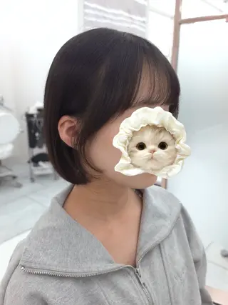 ミディアム しずく｜銀座｜ ボブ・艶髪のヘアスタイル