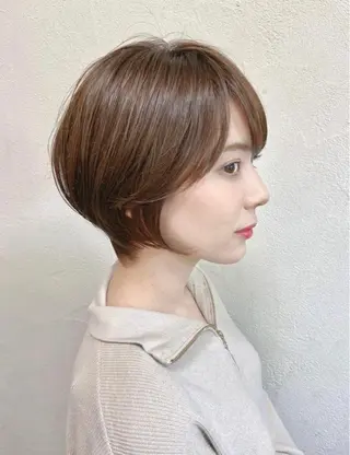 ショート カラー 🦋透明感カラー🦋 なつやのヘアスタイル