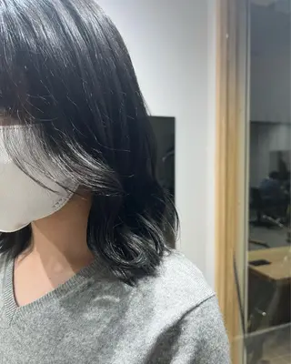 カラー 透明感ケアカラー/ レイヤー/ryokaのヘアスタイル