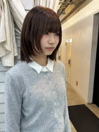 ショート カラー GiseL 博多筑紫口店のヘアスタイル