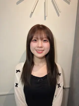 セミロング girly/ヘア メイクMitsukiのヘアスタイル