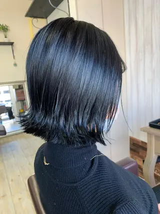 ミディアム 西村 LaniRuhrのヘアスタイル