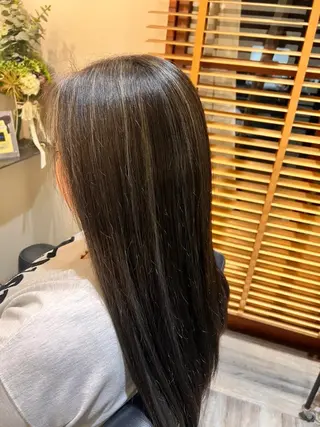 ロング カラー . SHIONのヘアスタイル