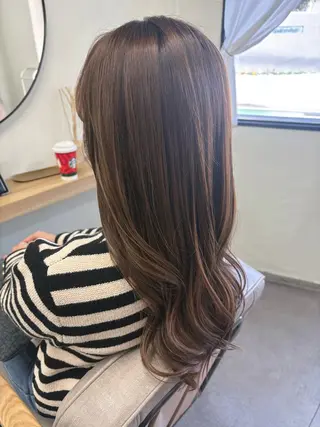 ロング カラー アメリラブヘアー 土屋 洋平のヘアスタイル