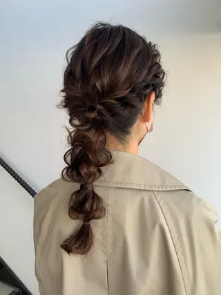 ロング ヘアアレンジ Emma ecole /栄/RIOのヘアスタイル