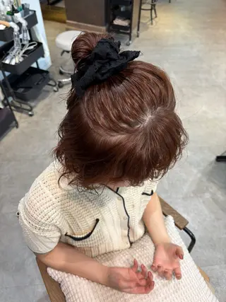 ショート カラー 無料カットモデル募集 ／ueno aiのヘアスタイル