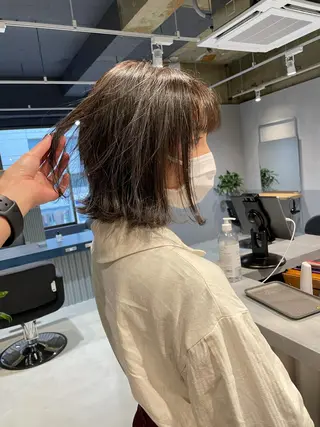 ミディアム 【丁寧なカウンセリ ング】MIHOのヘアスタイル