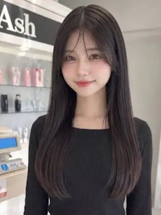 ロング パーマ 金子 直樹のヘアスタイル