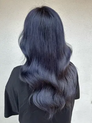 ロング カラー putri 副店長 岸本　拓真のヘアスタイル
