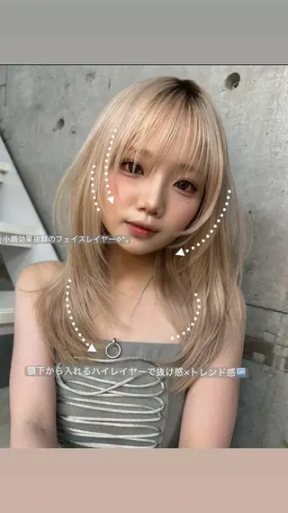 ロング sisterLino ボブ★レイヤー国分寺のヘアスタイル