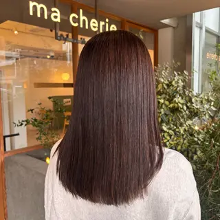 ロング カラー 草津駅前/髪質改善 カラー/岩本遥加のヘアスタイル