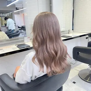 カラー ミルクティー・透明感 🏹REN🏹のヘアスタイル