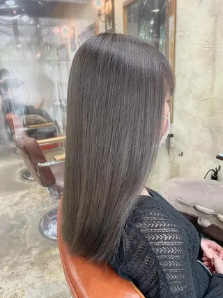 ロング 鈴木 雅人のヘアスタイル
