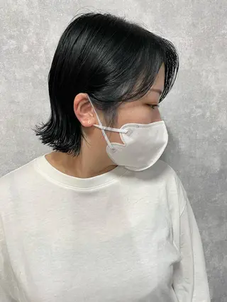 ショート モテ髪/ボブ/ショー ト/アダチフウトのヘアスタイル