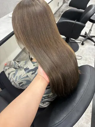 ミディアム カラー GiseL 博多筑紫口店のヘアスタイル