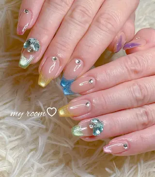 ネイル うるま市サロン Yuko Izawaのネイルデザイン