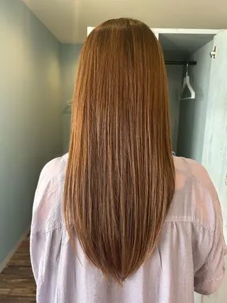 ロング 高木 瑶子のヘアスタイル