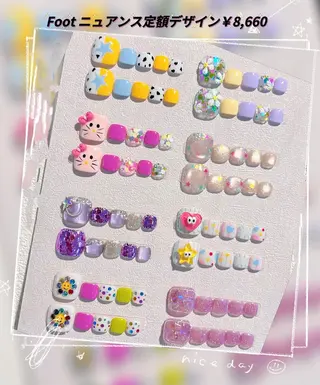 ネイル ラベンダー💖日暮里 ルル💖ネイルのネイルデザイン