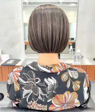 ショート カラー 👑ボブはお任せ ミヤノ👑のヘアスタイル