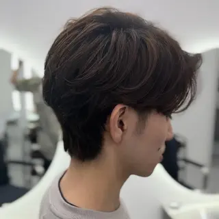 パーマ メンズ 日向 蓮のヘアスタイル