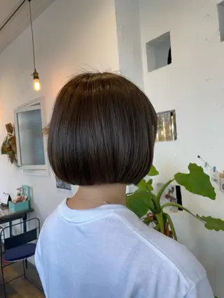 ショート カラー 🌸小掛🌸 豊橋外国人風カラーのヘアスタイル