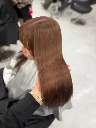 ロング カラー ヘアアレンジ 透明感カラー🎀 Anju/渋谷🎀のヘアスタイル