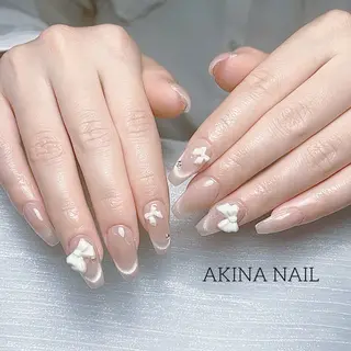 セミロング Akina Nail 亀戸のネイルデザイン
