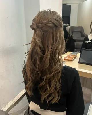 ロング ヘアアレンジ sayuri /大阪・心斎橋美容師のヘアスタイル